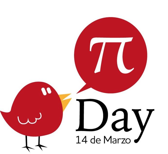 Logo del Pi Day, el Día Internacional del número Pi, el próximo 14 de marzo