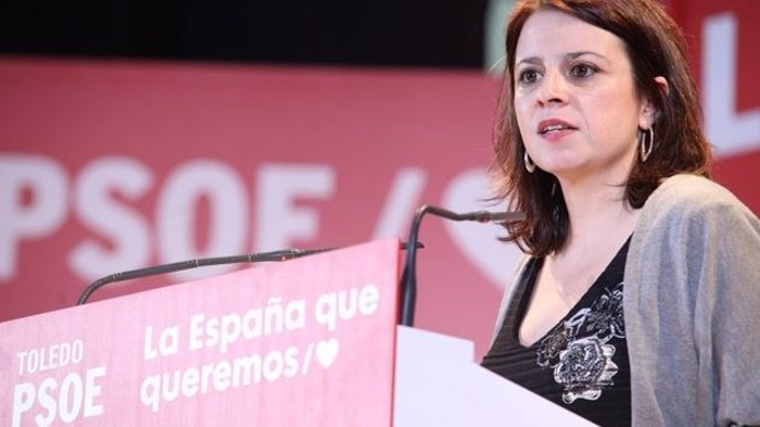 La sots-secretria general i portaveu del Grup Socialista al Congrés, Adriana Lastra.