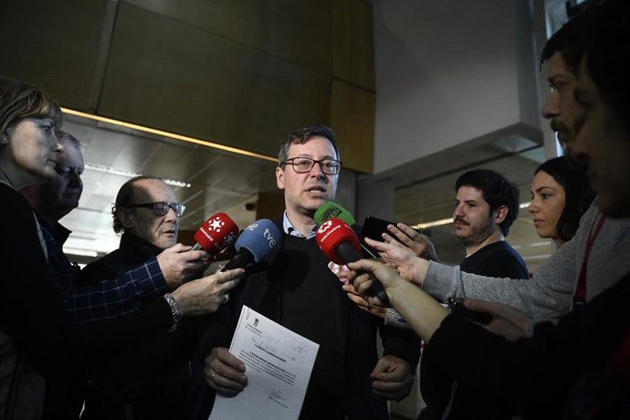 Foto recurso del portavoz del Partido Popular en la Asamblea de Madrid, Alfonso Serrano.