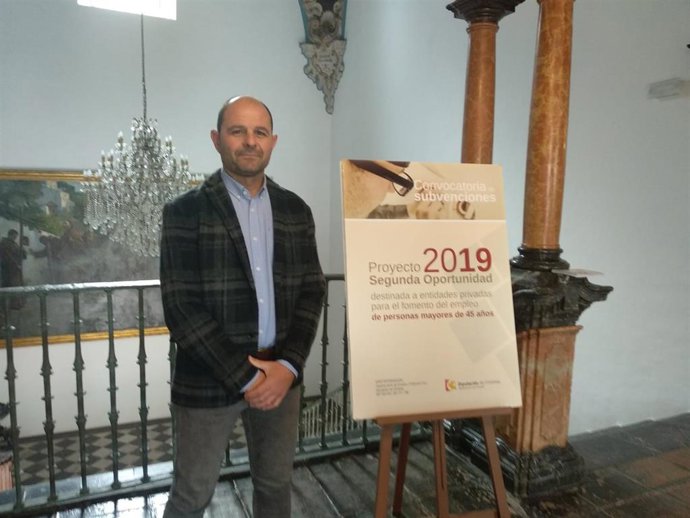 El delegado de Empleo en la Diputación de Córdoba, Miguel Ruz