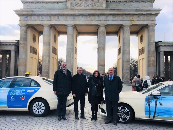 Campaña de Turismo Costa del Sol en Taxis de Berlín