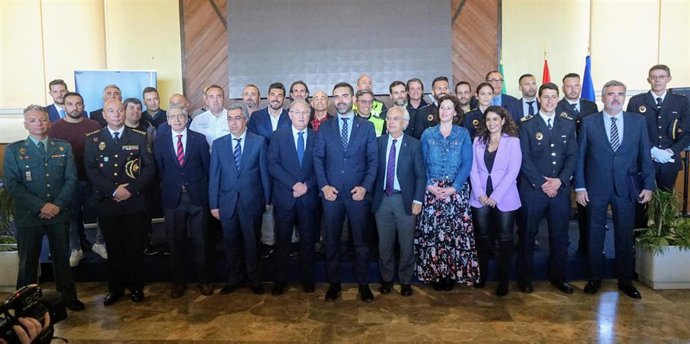 Acto de reconocimiento de la Asociación de Policías Portuarios de Almería