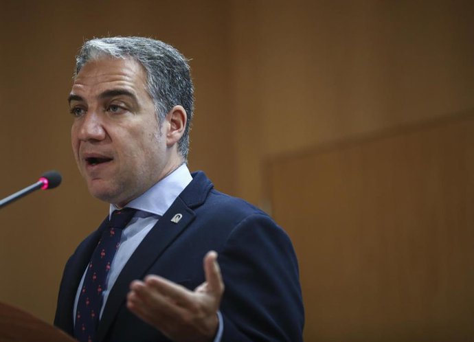 El consejero de la Presidencia, Administración Pública e Interior, Elías Bendodo