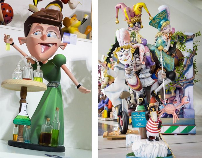 Un ninot de Marie Curie y una Venecia inundada por el cambio climático, premios 