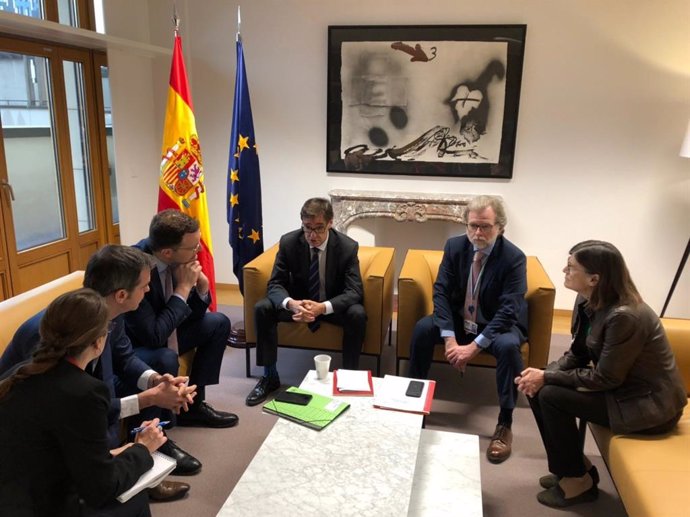 Reunión en Bruselas de los ministerios de Salud para tratar el coronavirus.