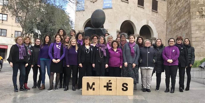 Presentación de los actos de MÉS per Mallorca por el Día de la Mujer.