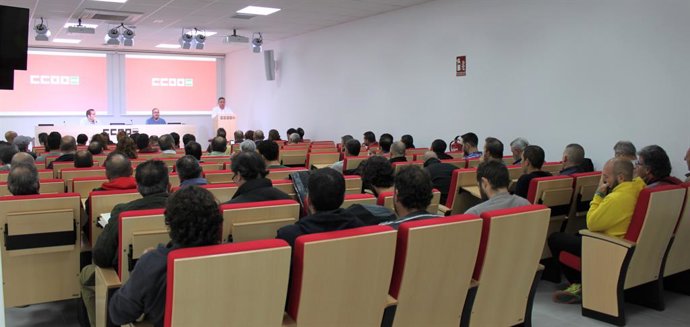CCOO reúne a sus delegados de la aeronáutica