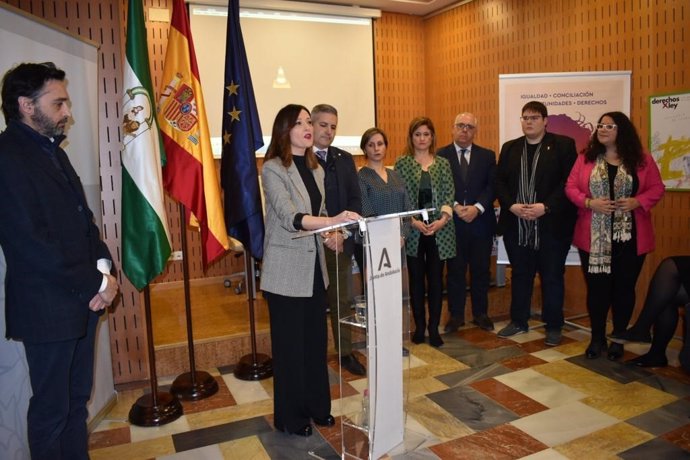 Acto institucional por el 8M de la Junta de Andalucía