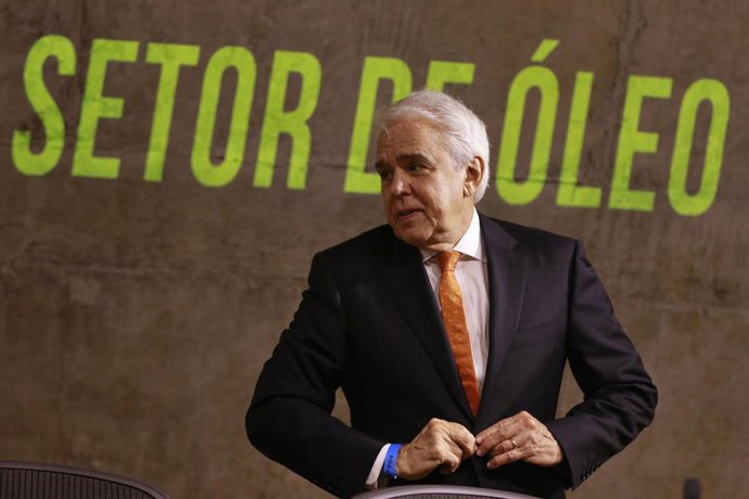 El consejero delegado de Petrobras, Roberto Castello Branco, durante un seminario económico en la fundación Getulio Vargas 