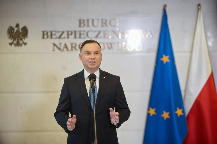 El presidente de Polonia, Andrzej Duda 