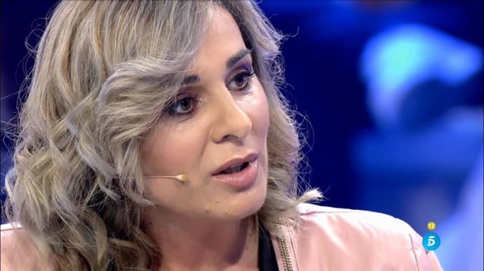 Ana María Aldón, en el plató de 'Volverte a ver'