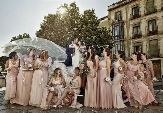 Una de las imágenes de Román que entra en concurso para el premio al 'Mejor Fotógrafo de Europa' de bodas