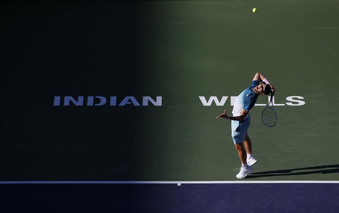 Dominic Thiem en Indian Wells
