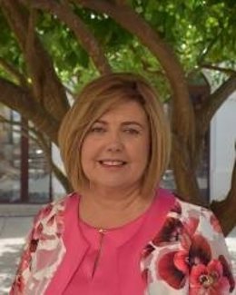 Rosario Cordero, presidenta de la Diputación de Cáceres.