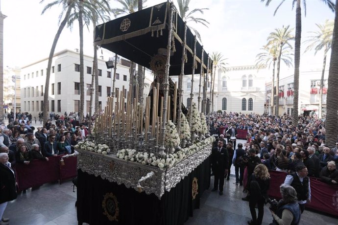 Procesión de Semana Santa en Almería