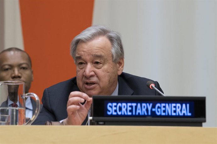 El secretario general de la ONU, António Guterres