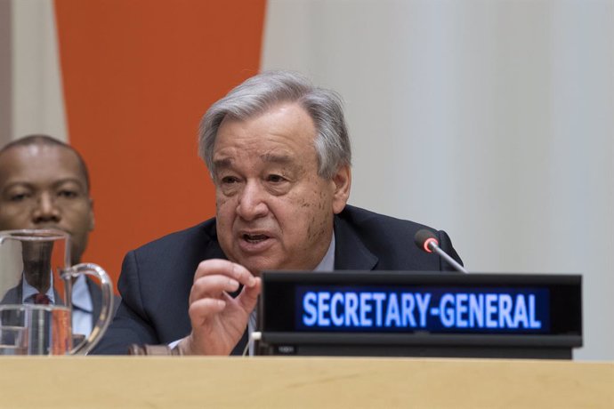 8M.- Guterres pide más poder para las mujeres para acabar con "siglos de discrim