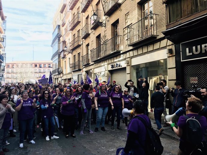 Manifestación 8M en Toledo