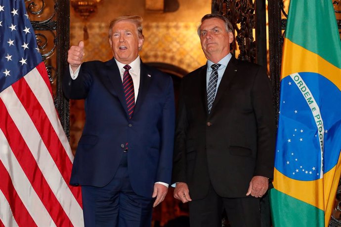 Venezuela.- Trump y Bolsonaro certifican su sintonía reafirman su apoyo a Juan G