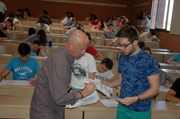 PAEG, selectividad, exámen