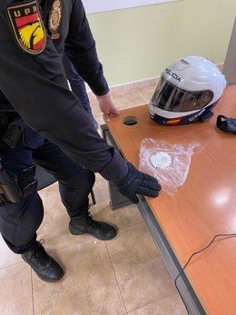 Imagen de la droga intervenida