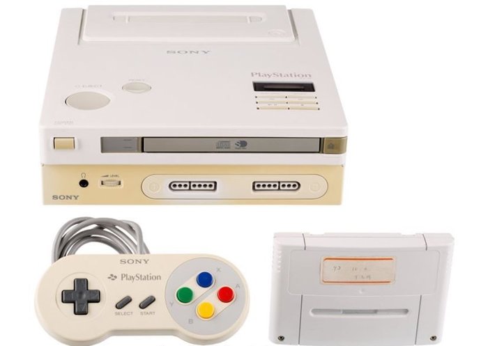 Prototipo de Nintendo PlayStation