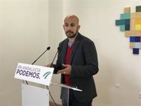 Podemos pregunta a la Junta por el "impacto económico" del coronavirus en Andalucía y teme que perjudique al empleo