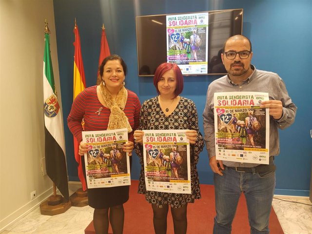 Rosa Simón, Fernanda Valdés y Jesús Cano presentan una ruta solidaria para recaudar fondos