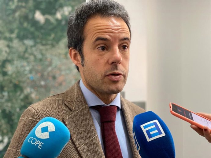 Concejal de Urbanismo e Infraestructuras del Ayuntamiento de Oviedo, Ignacio Cuesta.