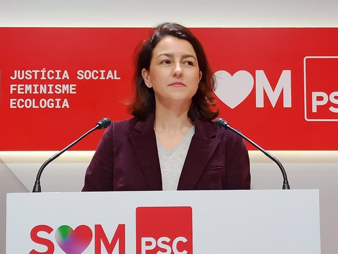 La portaveu del PSC al Parlament i sots-secretria primera del partit, Eva Granados.