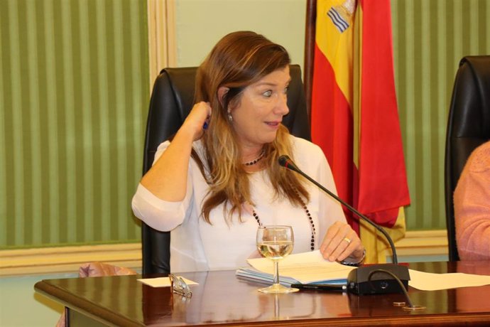 La consellera de Salud y Consumo, Patricia Gómez, en el Parlament