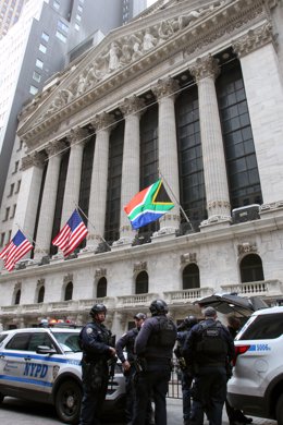 February 27, 2020 - New York, NY USA: New York Stock Exchange Building. (ALCIR DA SILVA/CONTACTO)