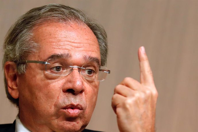 El ministro de economía brasileño, Paulo Guedes