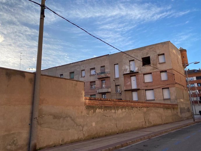 Imgen del cuartel viejo de Calahorra,