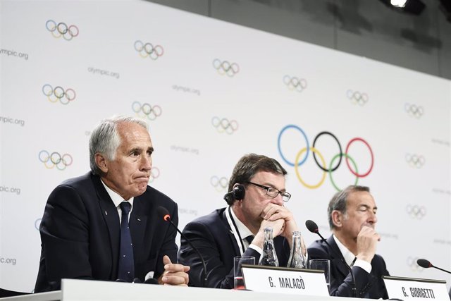 El presidente del Comité Olímpico Italiano (CONI), Giovanni Malagò