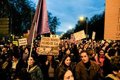 Colectivos feministas achacan al coronavirus la menor afluencia en el 8M pero insisten en la fuerza del feminismo