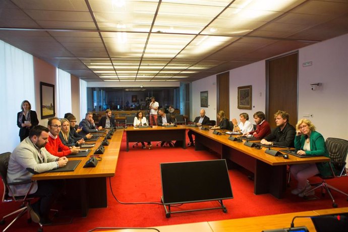 Comisión de Cultura y Deporte del Parlamento de Navarra.