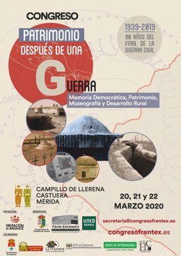 [Badajoz] Nota Informativa. El Congreso Patrimonio Para Después De Una Guerra Debatirá En Torno A La Lucha Desigual Entre La Memoria Democrática