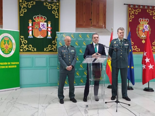 José Manuel Franco presenta la operación 'Aros Plata' de la Guardia Civil