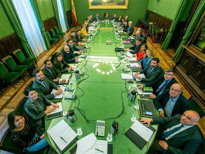 Reunión de la Junta de Portavoces del Congreso de la XIV Legislatura
