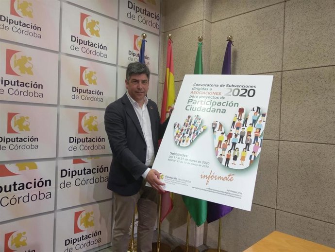 Rafael Llamas presenta la Convocatoria de Subvenciones del Área de Participación Ciudadana