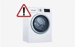 COMUNICADO: Aviso de seguridad de determinadas lavadoras de las marcas Bosch, Si