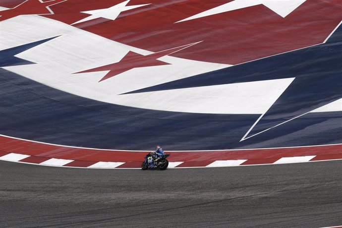 42 RINS Alex (Spa) Team Suzuki Ecstar, Suzuki, action during Moto GP USA motorcycle Grand Prix 2019 at the Circuit Of The Americas United States from April 12 to 14, 2019 at, 2019 in USA - Photo Studio Milagro / DPPI