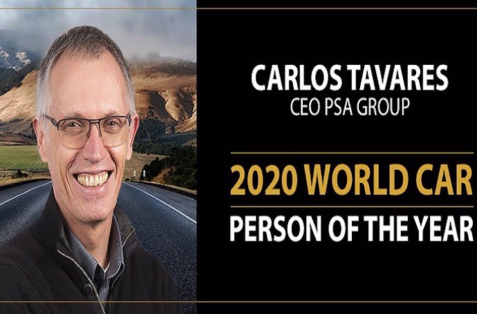 Carlos Tavares, Persona del Año 2020 del sector automovilístico.