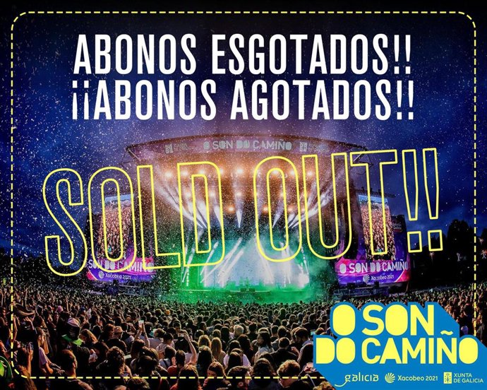 El festival O Son do Camiño 2020 agota todas sus entradas en apenas minutos