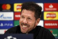 Simeone: "Ojalá el partido se juegue con gente, no sería justo para el Liverpool"