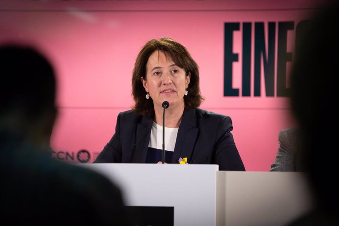 La presidenta de la Assemblea Nacional Catalan (ANC), Elisenda Paluzie