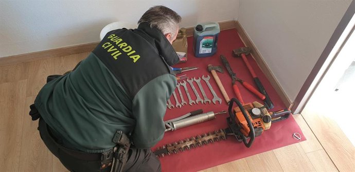 El material sustraído.