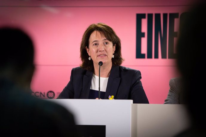 La presidenta de l'Assemblea Nacional Catalana (ANC), Elisenda Paluzie