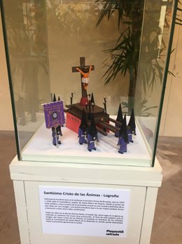 La Hermandad de Cofradías aplaza el concierto 'Sones de Pasión', pero la exposición 'Playmobil Cofrade' se puede seguir visitando normalmente.